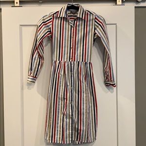 ATUN Long Sleeve Button Down Dress